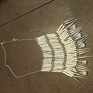 ❄️White & Gray Necklace ❄️ Winter Sale ❄️